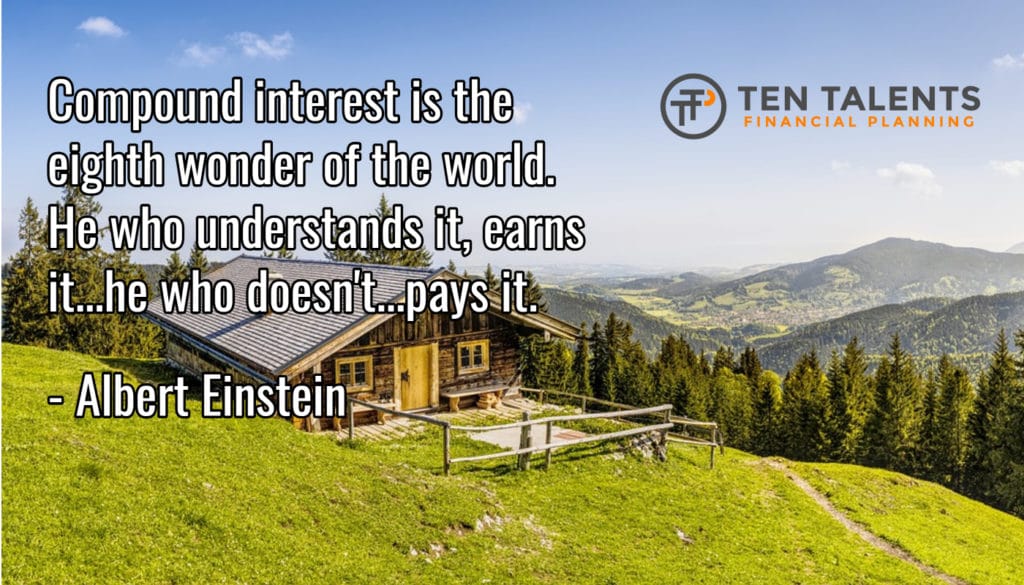 Albert Einstein interest quote