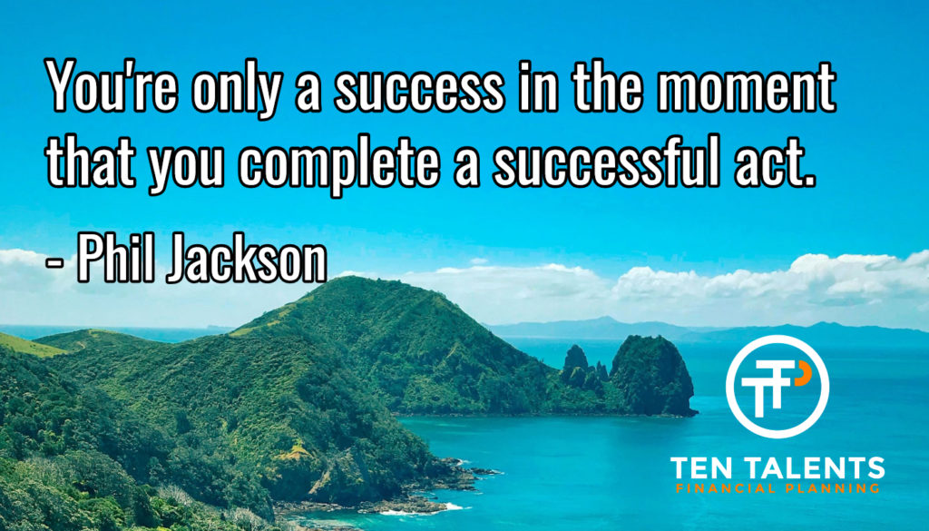 Success Phil Jackson quote