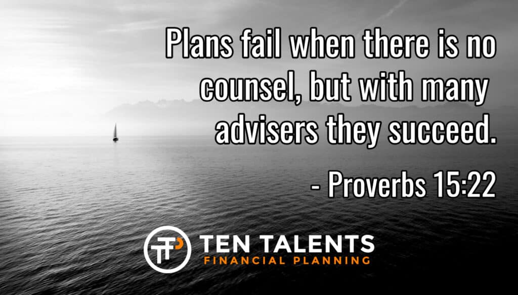 Proverbs 15 22 many advisers quote