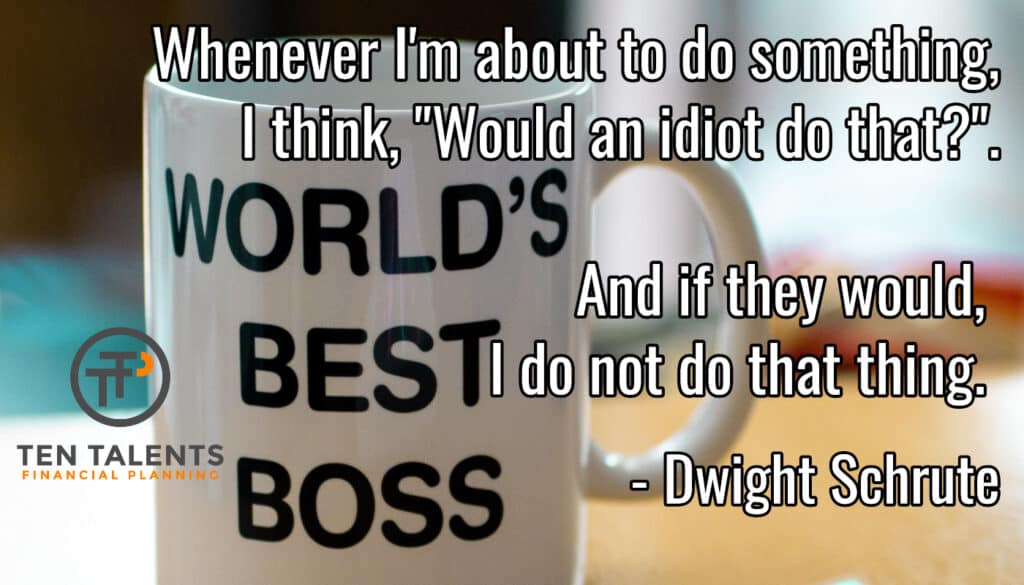 Dwight Schrute quote