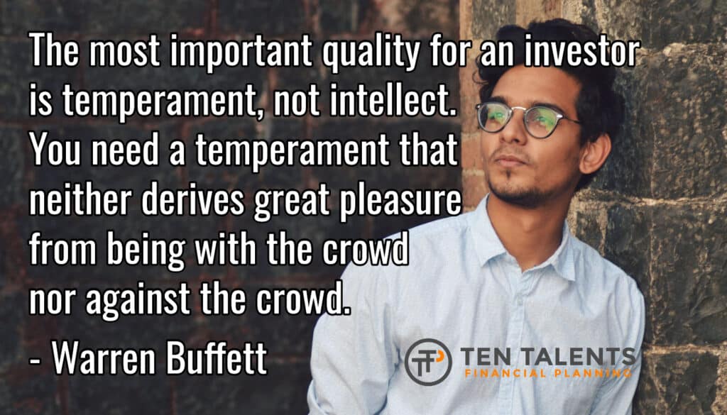 Buffett temperament quote